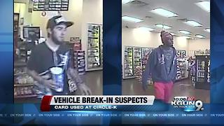 PCSD searching for credit card thieves