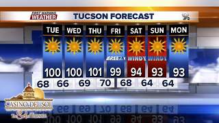 Chief Meteorologist Erin Christiansen's KGUN 9 Forecast Monday, May 7, 2018