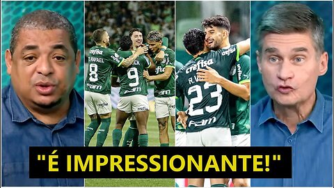 "NÃO DÁ NEM PRA SECAR, cara! Os jogadores do Palmeiras são INSACIÁVEIS! E CADÊ OS IDIOTAS que..."