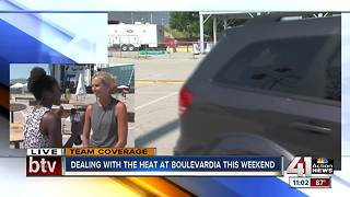 Boulevardia preps for events and heat