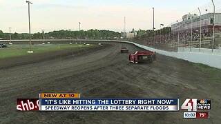 Racing returns to Lakeside Speedway in KCK after multiple floods this year