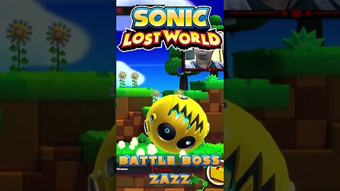 SONIC LOST WORLD: ZAZZ BATTLE BOSS #shorts