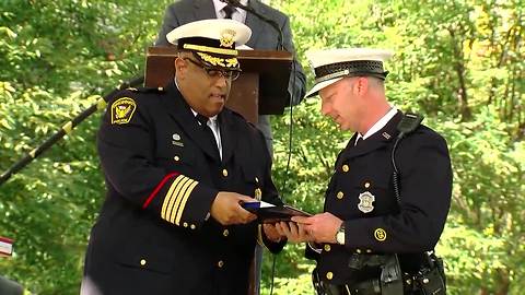 Chief honors officers involved in shooting
