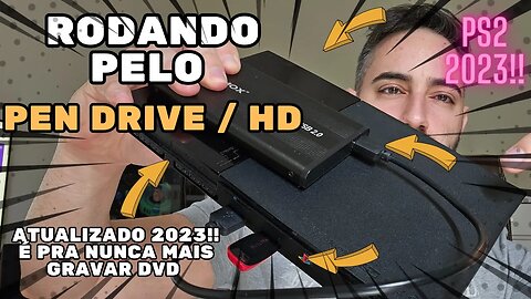 Liberte seu PS2: Tutorial para Jogar por USB e HD Externo!!