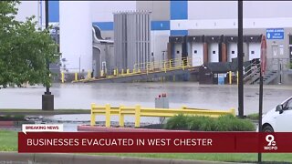 Flooding prompts evacuation of more than 80 West Chester businesses