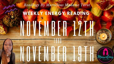 🌟Weekly EnergyReading for ♒️Aqua (Nov 12th-19th)💥Injustice will remain; unless truth is revealed! 🎧
