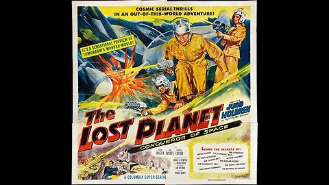 THE LOST PLANET (1953)--colorized
