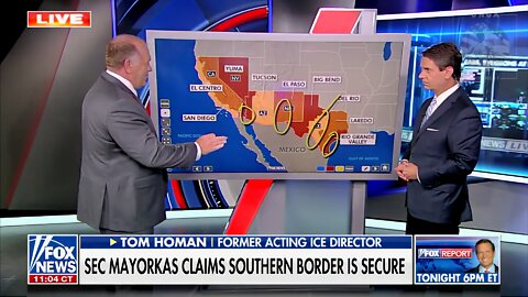 Tom Homan: Secretary Mayorkas Is ‘Bragging’ About 270,000 Migrant Encounters