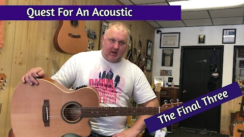 Dan Goes Acoustic Shopping! What Does He Pick?