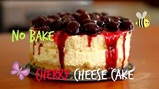 No Bake Cheesecake Recipe _ Easy Cherry Cheesecake Recipe