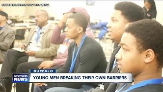 Young men work to break their own barriers