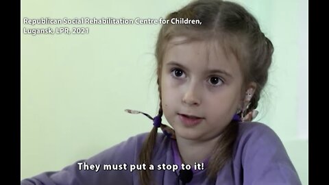 The children of Donbass have been living under Ukrainian shelling for eight years.