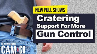 New Poll Shows Cratering Support for More Gun Control