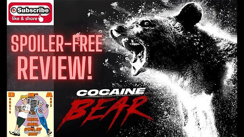 COCAINE BEAR spoiler free review! Was it good or were they on drugs? Get the DNA score!