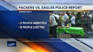 Two arrested at Packers preseason game vs. Eagles