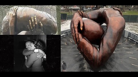 MLK & Coretta Scott King's "The Embrace" Statue = Grotesque Looking on Purpose?