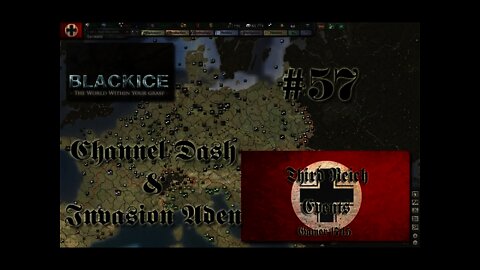 Let's Play Hearts of Iron 3: TFH w/BlackICE 7.54 & Third Reich Events Part 57 (Germany)