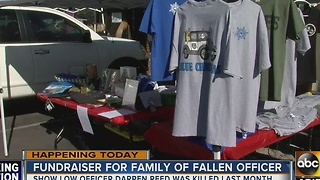 Fundraiser held to raise money for late Show Low officerâs family