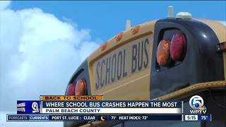 Palm Beach County school buses involved in 300 crashes since 2016