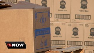 Hunger Task Force gives away 800 bins of food for families during the holidays