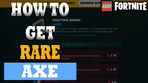 How To Get The Rare Axe In LEGO Fortnite