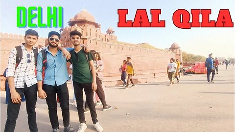 Delhi's Red fort (Lal Quila) दिल्ली का लाल किला || Saket Singh Vlogs ||