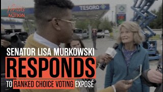 Project Veritas Action's RC Maxwell Questions Sen Murkowski on Secret Support of #RankedChoiceVoting