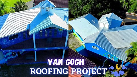 Van Gogh Starry Night Roof Project! - Eustis Roofing
