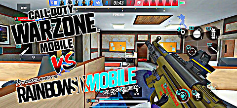 THIS IS WHAT HAPPENS WHEN A WARZONE MOBILE PLAYER PLAYS RAINBOW SIX SIEGE MOBILE!