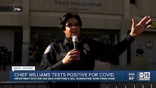 Phoenix PD Chief Williams tests positive for COVID-19
