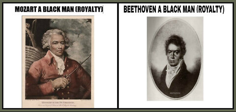 Ludwig van Beethoven & Wolfgang Amadeus Mozart WERE SO CALLED BLACK MEN FROM THE ROYAL HOUSE OF ISRAEL…THE ANGLO-SAXONS “ANGELIC SON’S OF ISAAC” WOOLY HAIR. (ICONOCLASM & CHANGING TIMES & SEASONS)🕎1 Maccabees 3:48 KJV