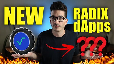 🔥 5 NEW Radix Dapps To Watch - There Will Be A Gem In Here