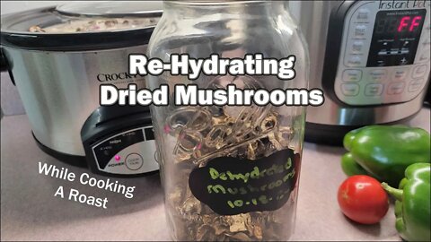 How To Re-Hydrate Dried Mushrooms