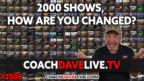 2000 SHOWS, HOW ARE YOU CHANGED? | 10-13-2023