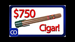Gurkha His Majestys Reserve $750 Churchill HMR Cigar Review [Worlds Most Expensive Cigar]