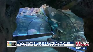 Aquarium and Desert Dome now open