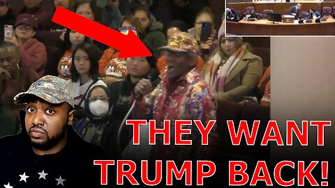 Black Resident BEGS TRUMP Come To Chicago As Brandon Johnson REJECTS Vote On Sanctuary City Status!