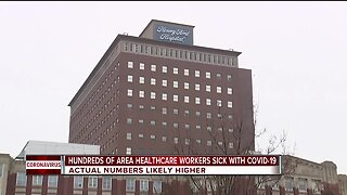 Hundreds of metro Detroit healthcare workers sick with COVID-19