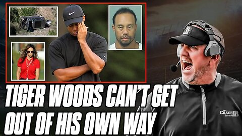 TIGER AKA "WIGER" WOODS CAN'T GET OUT OF HIS OWN WAY! | COACH JB'S RANT