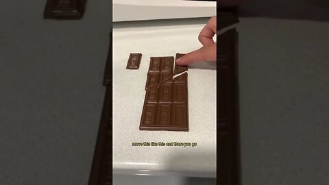 The Unlimited Chocolate Trick #short #chocolate #viral