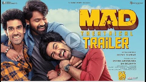 MAD - Official Trailer | Kalyan Shankar | S. Naga Vamsi | Bheems Ceciroleo | #MADTheMovie