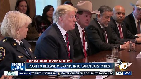 Report: White House wanted to release migrants into sanctuary cities