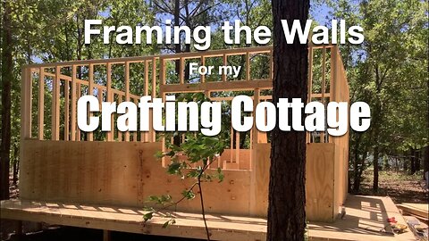 Framing the Walls Cottage Build
