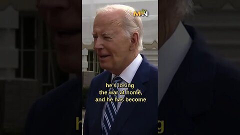 Joe Biden confuses the war in Ukraine with the war in Iraq