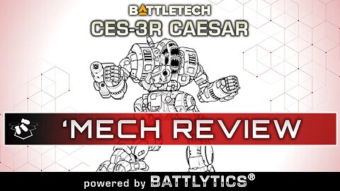 Caesar: Battlytics | Mercenaries Kickstarter | BattleTech Mech Review | Clan Invasion