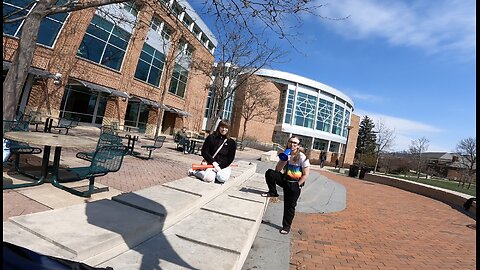 Penn State: Finally Get Some Student Interaction, Homosexual & Bi-Sexual Have A Long Conversation w/ Me, One Young Man Takes A Tract, Penn State Professor Eventually Joins Me Again, A Great Day of Preaching The Gospel!