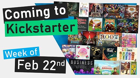 📅Coming to Kickstarter | Root: The Marauder Exp, Tiny Epic Dungeon, Batman: The Dark Knight Returns