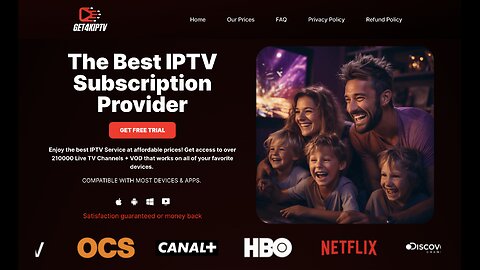 GET4KIPTV The best IPTV subscription for this year 2024 | How to get iptv on smart tv