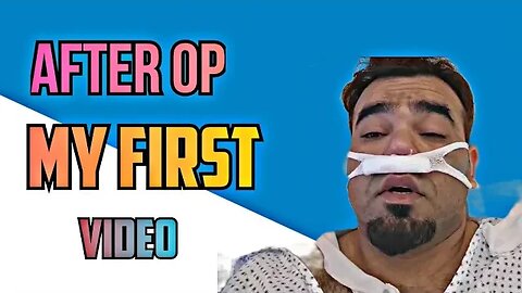 OPERATION KE BAAD FIRST VIDEO || AFTER OPERATION MY FIRST DAY UrduVlog