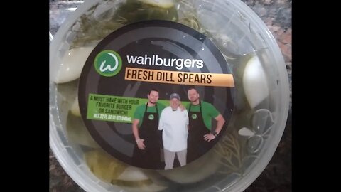 wahlburgers pickles mukbang review